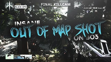 INSANE BO3 OUT OF MAP TRICKSHOT!