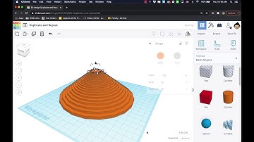 22. Tinkercad - Duplicate and Repeat