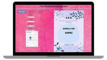 Wedding Invitation - Front-End Web Development Project
