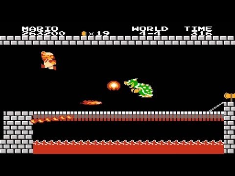 Video: Super Mario Bros. Slået På Under Fem Minutter