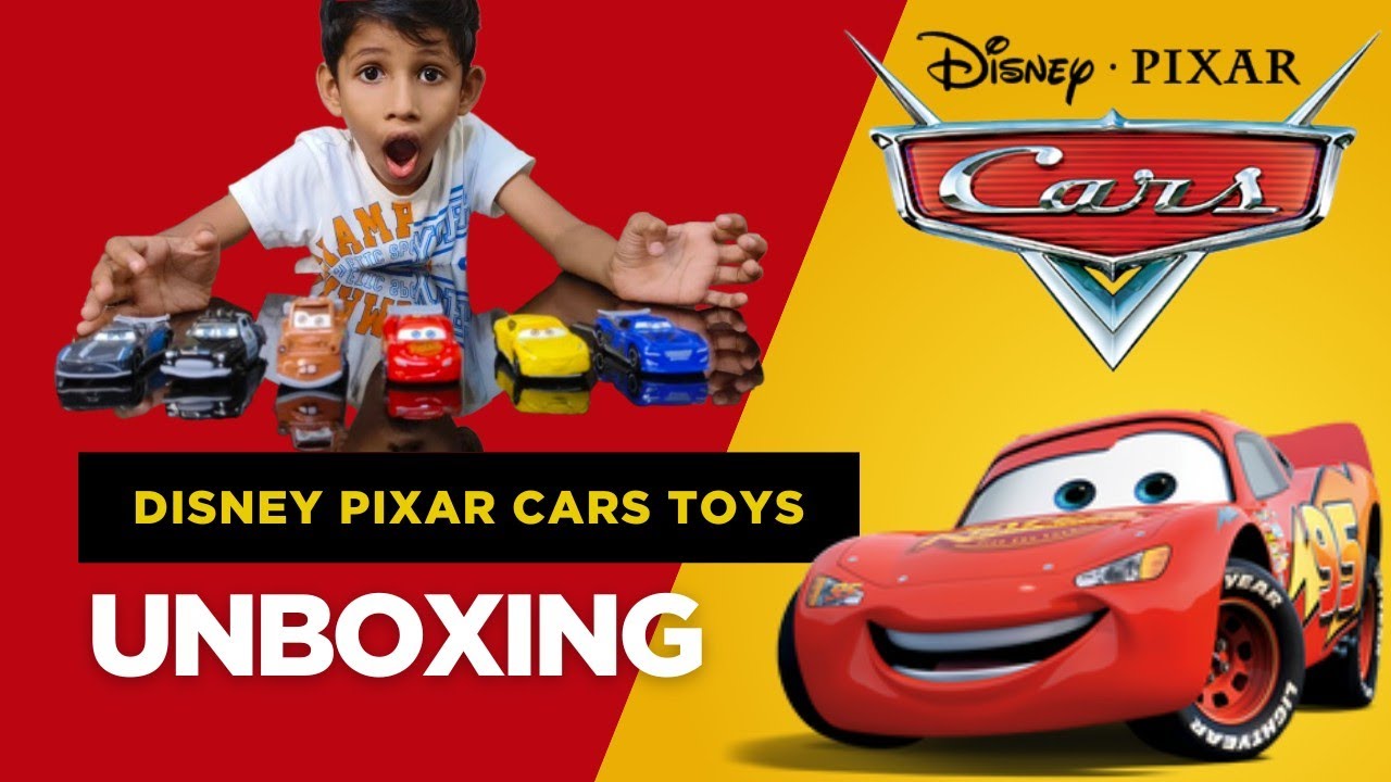 Disney Pixar Cars Diecast Toy Set Unboxing | Lightning McQueen, Mater & More!