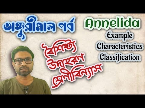 Phylum Annelida characteristics example in Bengali ||  অ্যানিলিডা অঙ্গুরীমাল পর্ব বৈশিষ্ট্য উদাহরণ