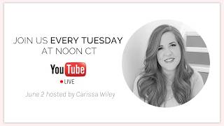 LIVE Cardmaking Inspiration feat. the Sunlit Manor Release | Carissa Wiley