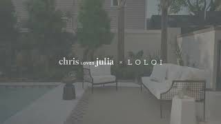 Chris Loves Julia x Loloi - Providence Collection