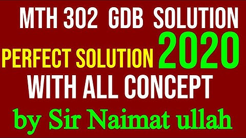 MTH302 GDB 100%correct Solution|How mathematics is involved in Merchandising|Solution.