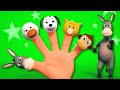 Finger Family | Animal Sound Song | 3D Rhymes From Kids TV