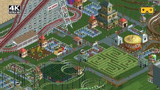 RollerCoaster Tycoon (1999) Gameplay | 35 Minutes of Classic Theme Park Building in 4K screenshot 5