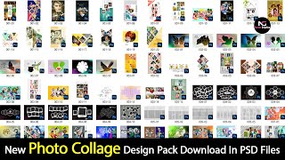 New Photo Collage Design In PSD Files | Noreen Graphics |