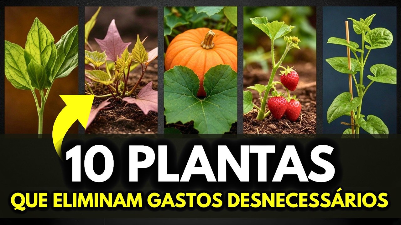 10 Plantas QUE ELIMINAM Gastos Desnecessários Instantaneamente Melhor que Comprar Insumos