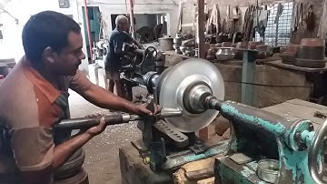 Aluminum spinning work