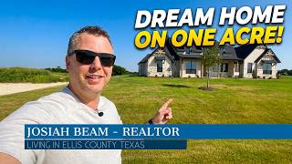4-Bedroom Dream Home in The Peaks at Lone Elm | Over One Acre | Waxahachie