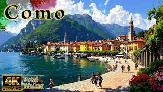 Como, Italy | Historic City Walk | Ancient Streets, Charming Squares and Architecture | 4K 60fps POV