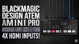 Blackmagic Design ATEM Mini Pro: The Ultimate PC Hub &amp; Streaming Setup Upgrade!