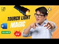 Tourch light // magic// ms word ( bangla tutorial BD)