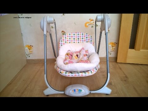 Chicco polly swing простой ремонт кресло-качалки для малышей.