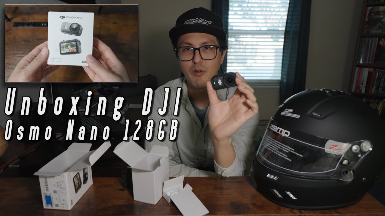 DJI Osmo Nano 128GB Unboxing and first use