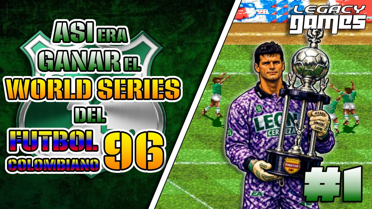 🏆⚽ASI era GANAR el WORLD SERIES del  FUTBOL COLOMBIANO 96 |  ISS DELUXE ⚽🏆