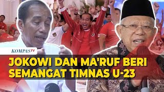 Jokowi dan Ma'ruf Amin Berharap Timnas U-23 Lolos Olimpiade Paris