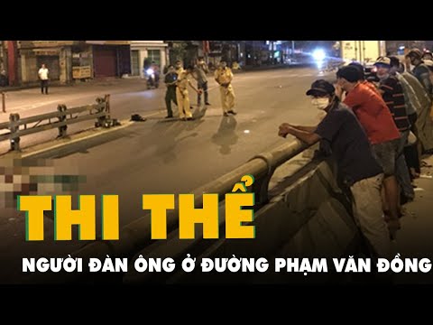 Video Người đàn ông chết giữa đường Phạm Văn Đồng, công an... - youtube
