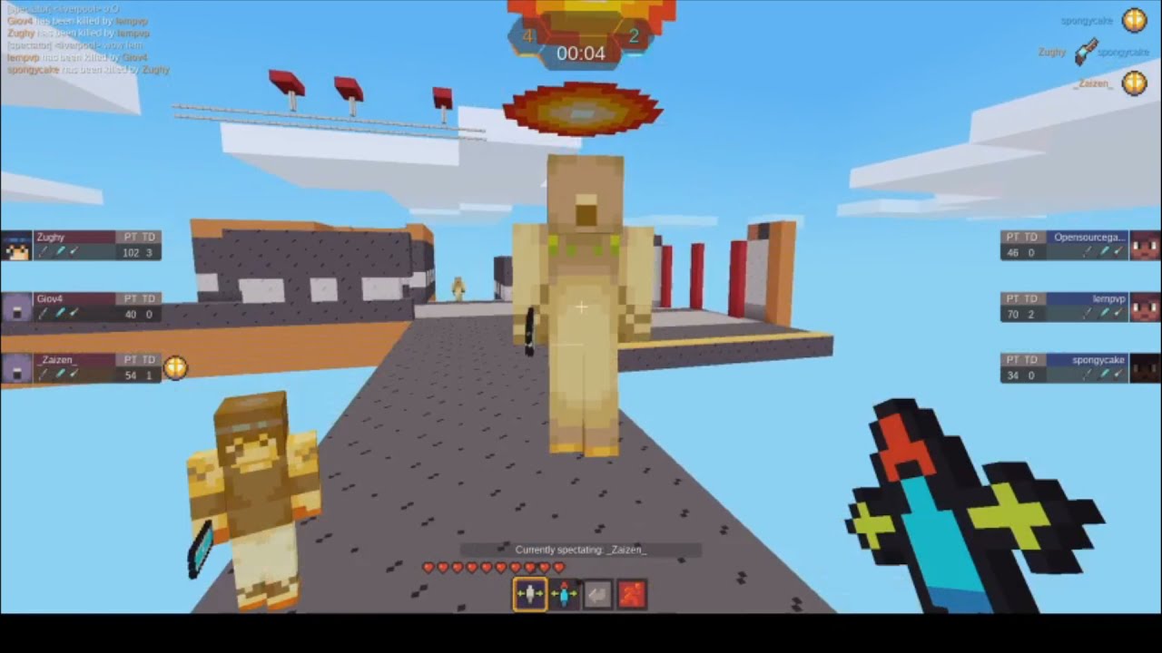 Minetest A.E.S BlockLeague Tournament Final Game