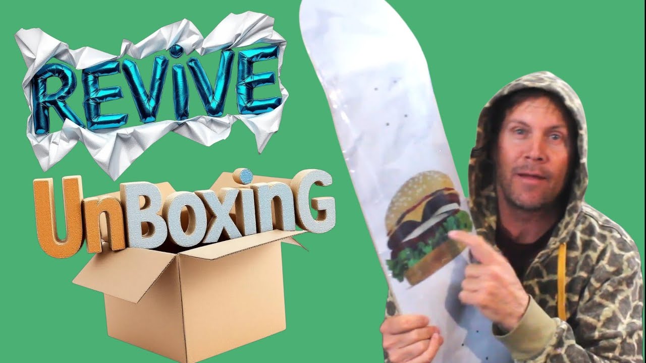 Распаковка скейтбордов Revive