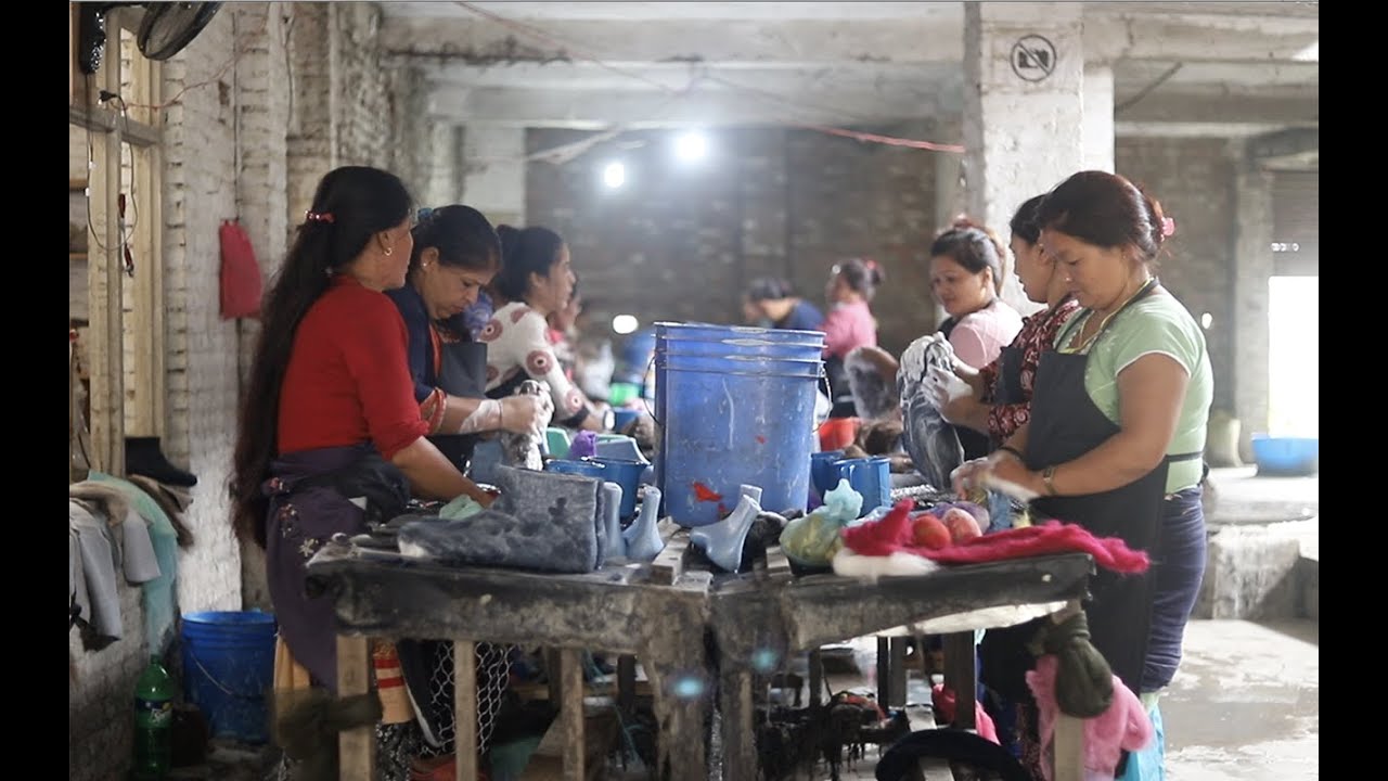 How to make woolshoes by hand