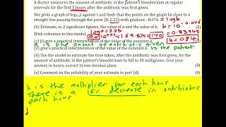 AL Edexcel Mock set 1 paper 2 pure q9 (Maths A Level)