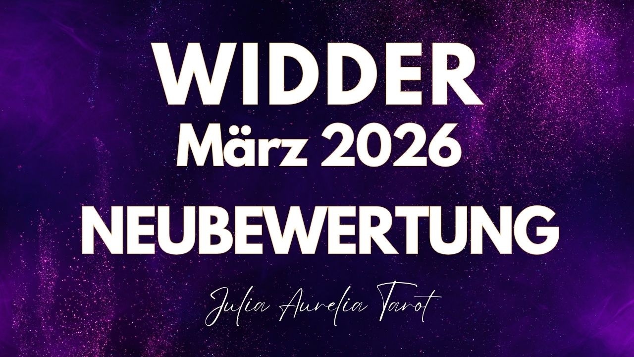 Widder März 2026 Tarot & Lenormand Kartenlegung
