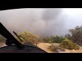 Helicopter rescues people, dogs from wildfire