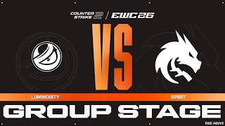 Luminosity vs. Spirit | CS2 at EWC 26 - Group Stage - VOD