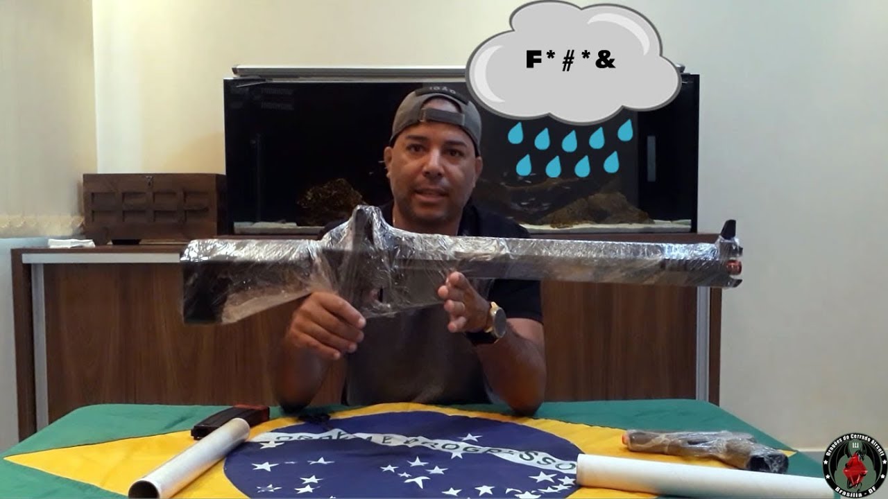 Airsoft vs Chuva  Seus Problemas acabaram .