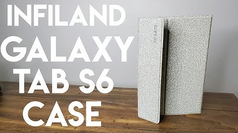 Best Samsung Galaxy Tab S6 Case! Infiland Folio Case Review