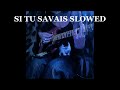 ANYS X STORMY SI TU SAVAIS Slowed Reverb