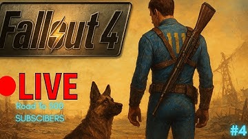 Fallout 4 LIVE #4 – Deeper Into the Commonwealth 🔥