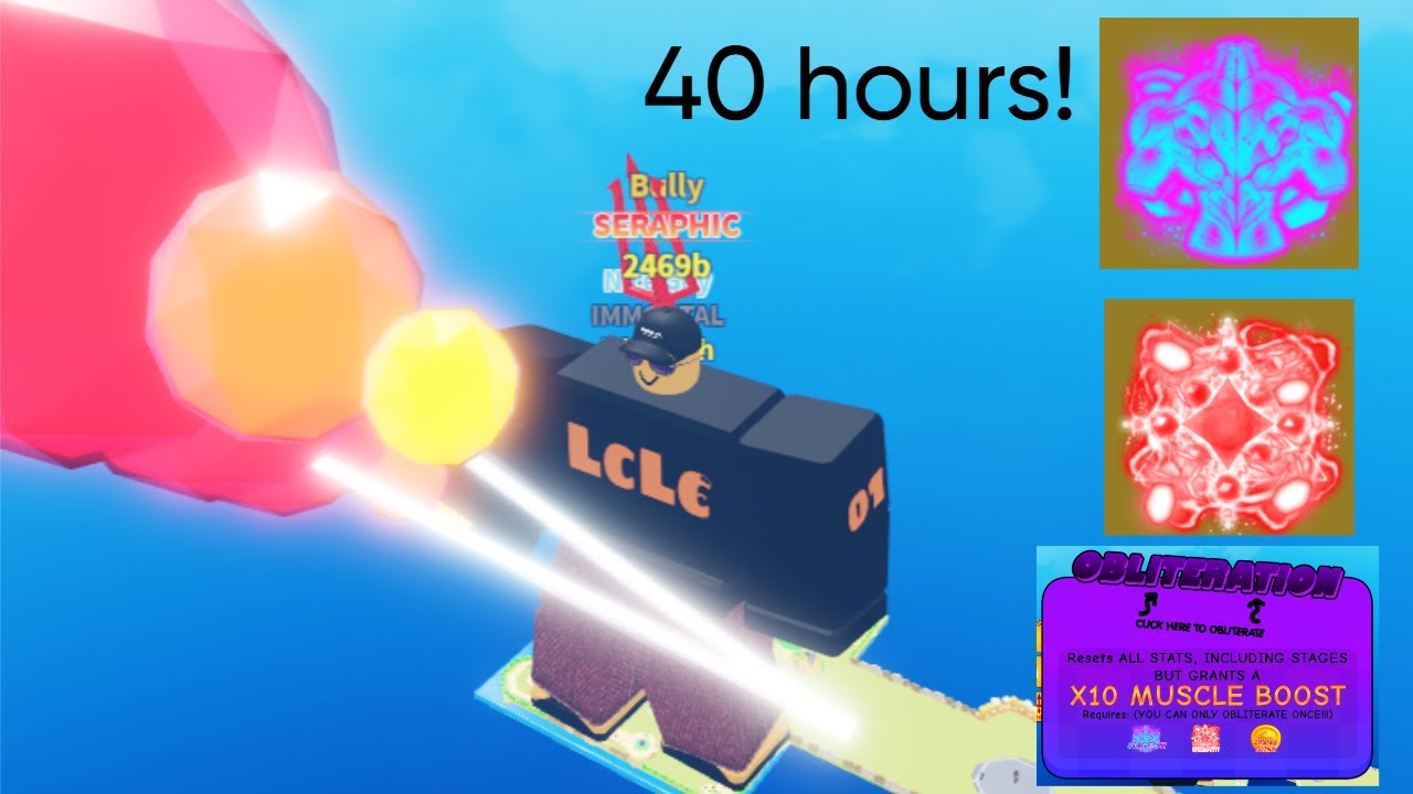 Getting obliteration on Rolls Lifting Simulator! (40 hours)