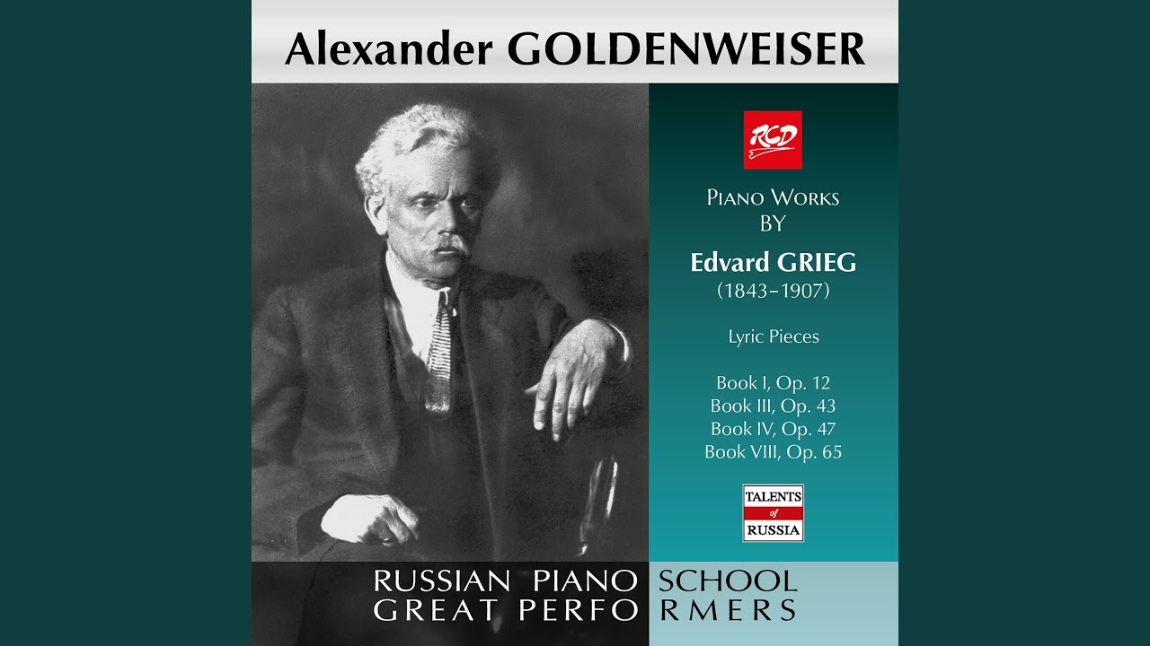 Lyric Pieces, Op. 43: No. 2, Ensom vandrer