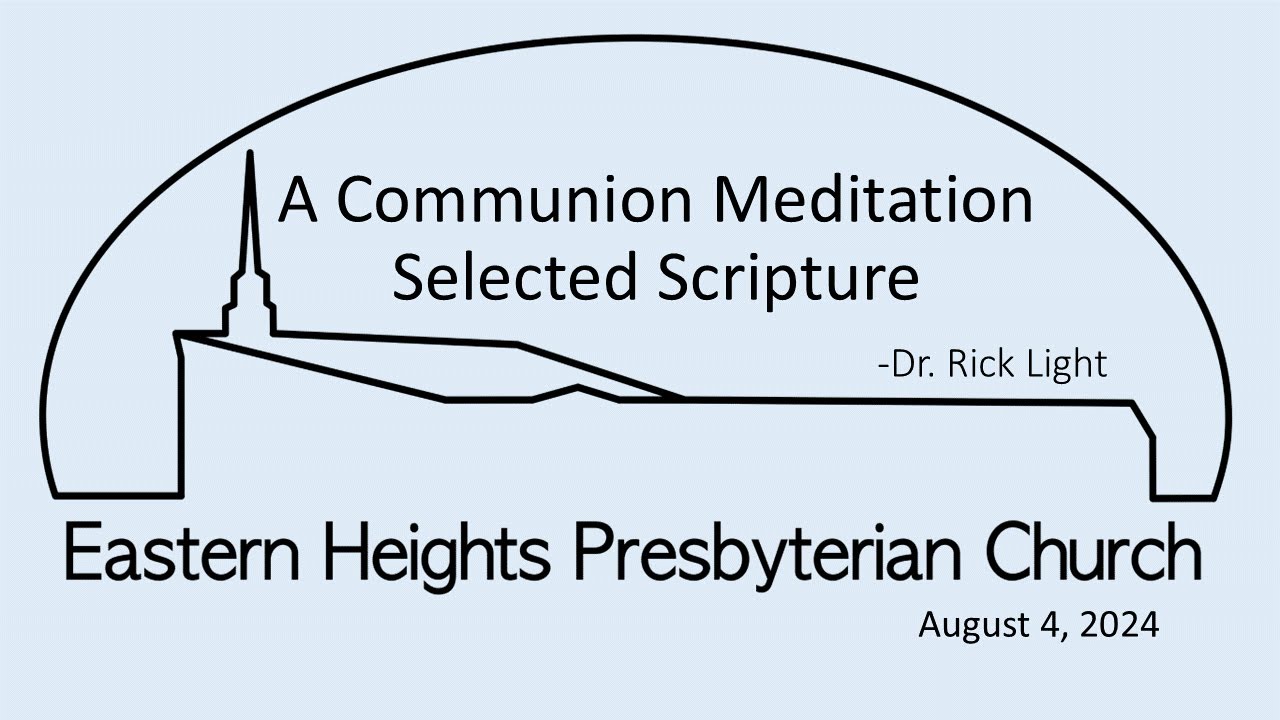 A Communion Meditation