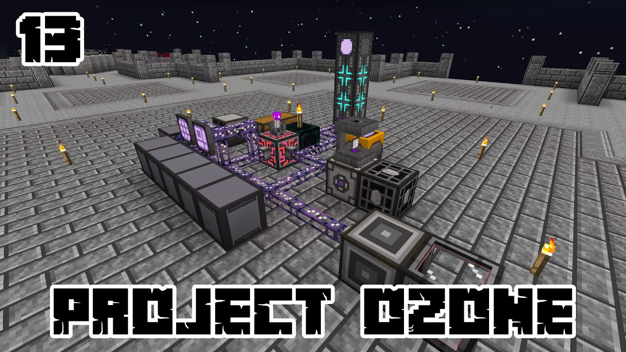 AE2 AUTOCRAFTING İLK SEVİYE SETUP - PROJECT OZONE - #13 - YouTube