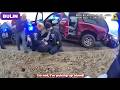 Police Chase Ends With 6 Patrol Cars Wrecked