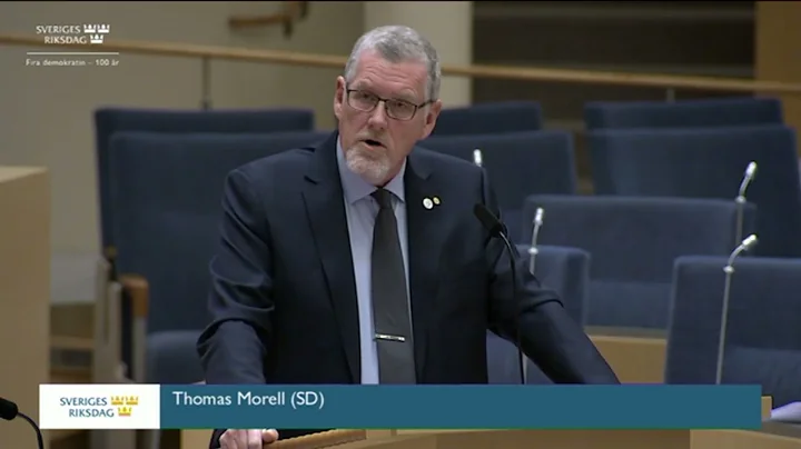 Thomas Morell tillrttavisar hnande socialdemokrat