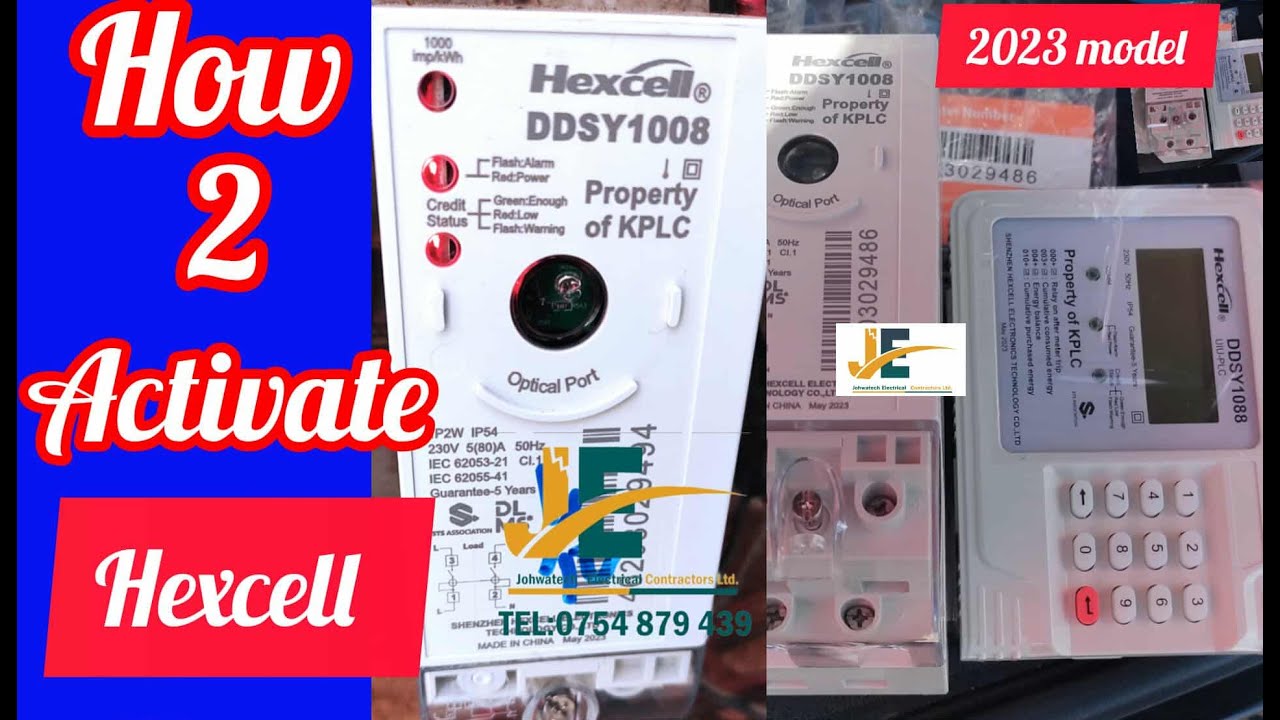 Как активировать предоплаченный счетчик электроэнергии HEXCELL модели 2023 года. [Сопряжение и вв...