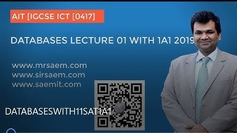 IGCSE ICT DATABASES WITH LGS GRADE 11 1A1