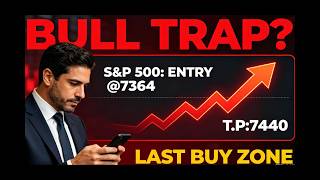 S&P 500 Trap Before Breakout: 7440 Is Your Last Chance!#SP500 #stocks  #TechnicalAnalysis #Trading