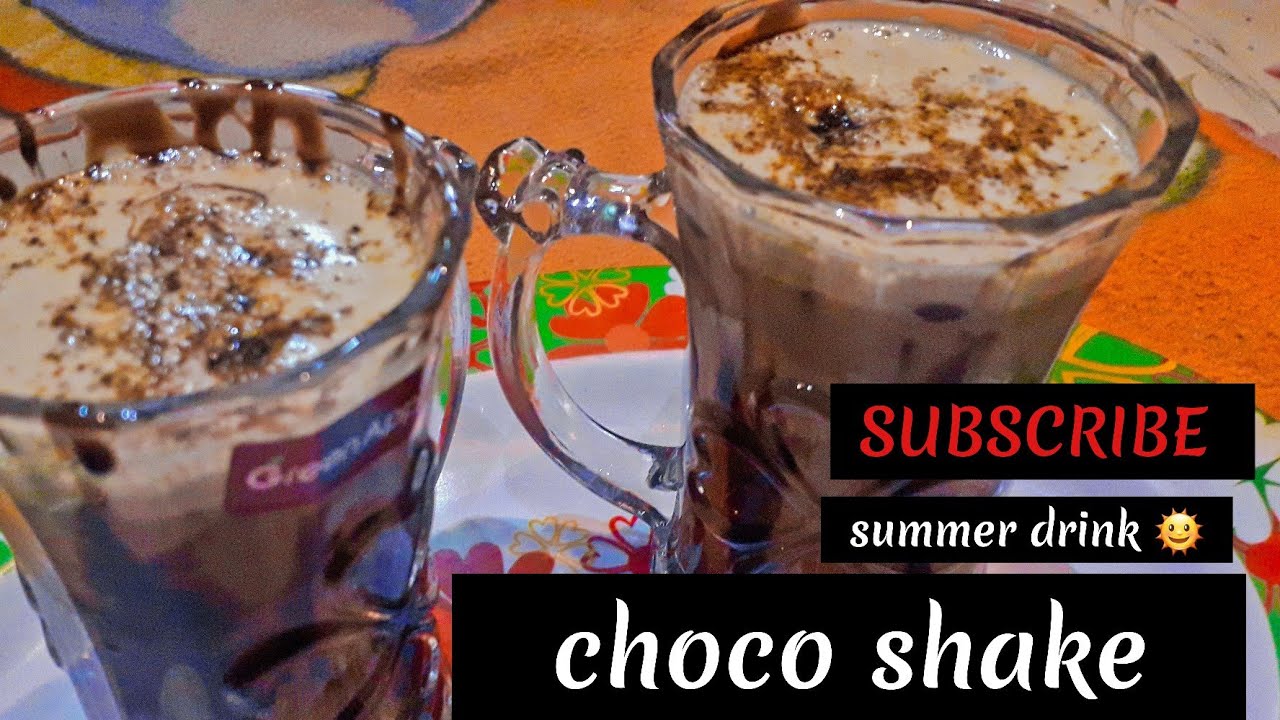 Choco Shake | Cold  Summer Drink