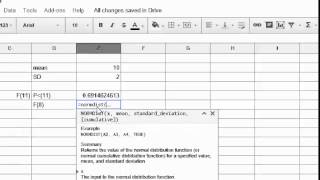 Computing Probabilities with Normal Random Variables