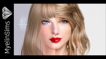 🌸The Sims 4 | Create A Sim - Taylor Swift