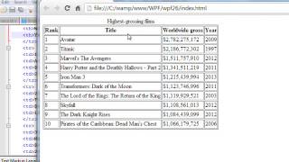 C# Edge 300   WPF26   Xaml Grid and Xhtml table