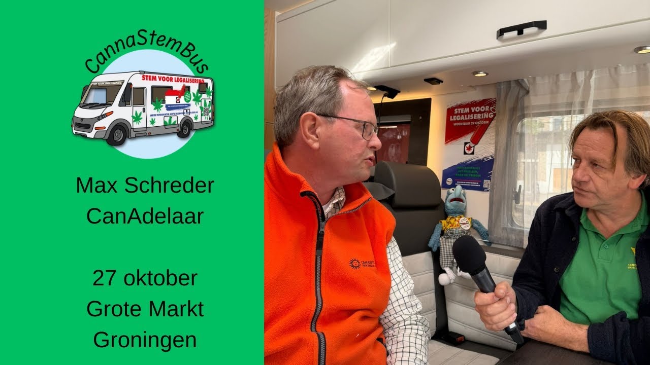 CannaStembus | Max Schreder (CanAdelaar) — Groningen