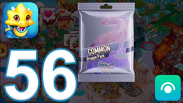 Dragon City - Gameplay Walkthrough Part 56 - Level 33, Common Dragon Pack (iOS, Android)