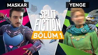 Yayinda Kiz Arkadaşi İle Split Fiction Oynuyor Bölüm 1